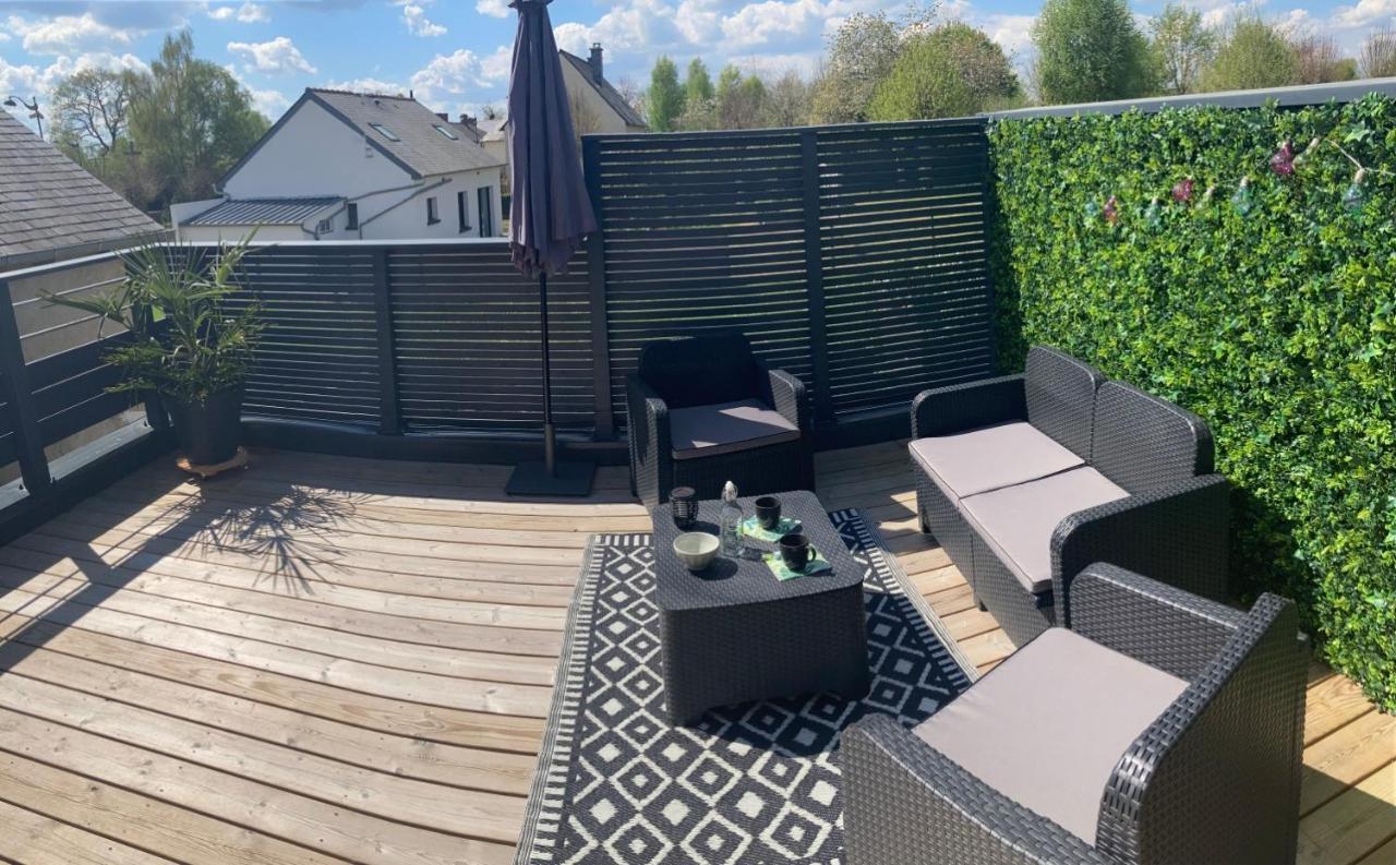 Gite La Terrasse Du 37 Breteil Exterior foto